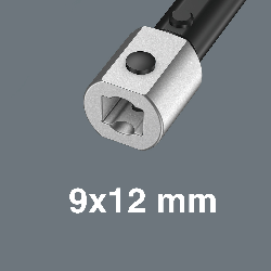 WERA 7770 Insteek-steeksleutel 16 mm, 9 x 12 mm (05 078609 001) kopen | WERA origineel direct uit voorraad