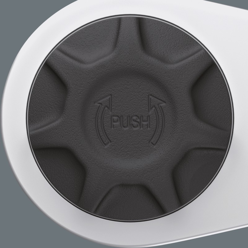 WERA 7782 C insteekratel, omschakelbaar,  14x18 x 1/2" x 66 mm