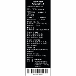 WERA Tool-Check Automotive 1, 38-delig