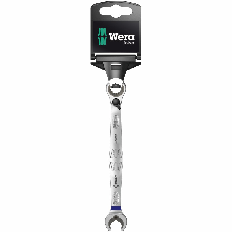 WERA  Joker Switch 7/16'' Steek- en ringratelsleutel