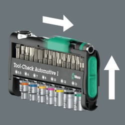 WERA Tool-Check Automotive 1, 38-delig