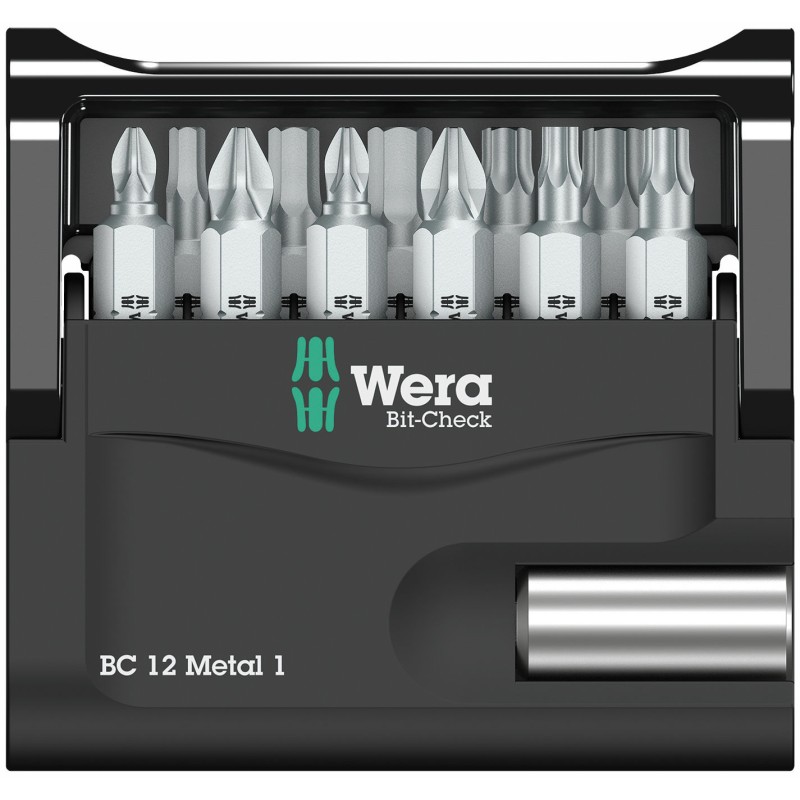WERA Bit-Check BC 12 Metal 1, 11 bits hard - WeraGereedschap.nl