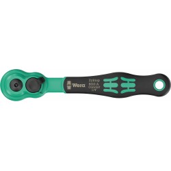 WERA 8010 A Zyklop Comfort ratel 1/4" 05005600001 4013288236340