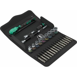 WERA 8100 SA 14 Zyklop Comfort ratelset, 1/4" aandrijving 28‑delig 05005541001 4013288236821