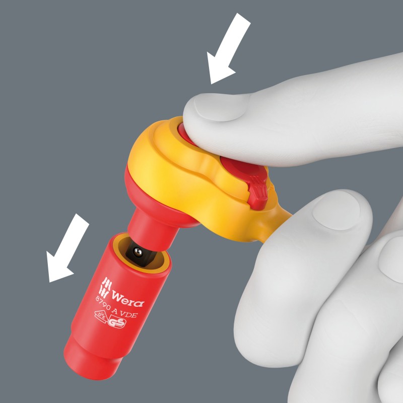 WERA 8100 SA VDE 1 Zyklop Comfort ratelset, 1/4" aandrijving 22‑delig 05004967001 4013288236975