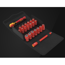 WERA 8100 SA VDE 1 Zyklop Comfort ratelset, 1/4" aandrijving 22‑delig 05004967001 4013288236975