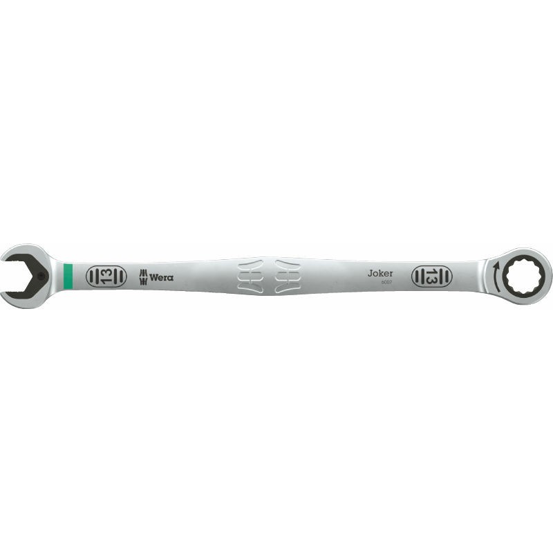 WERA 6007 Joker Steek-ringratelsleutel 15 mm, extra lang 020358 4013288236210