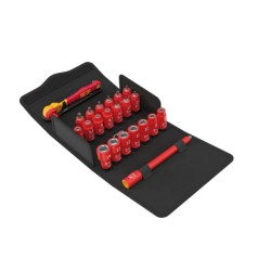 WERA 8100 SA VDE 1 Zyklop Comfort ratelset, 1/4" aandrijving 22‑delig 05004967001 4013288236975