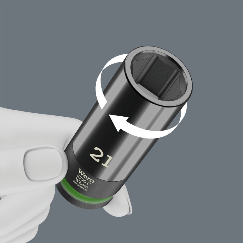 WERA Click-Torque Lock C 3 KFZ autobandenwisselset 1, 6-delig 075790 4013288236586