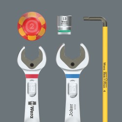 WERA 9753 Inlay met Krafform Kompakt Service Set 1 150153 4013288237491