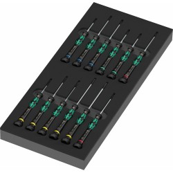 WERA 9716 Inlay Micro Set 2 Micro-schroevendraaierset 150107 4013288237477