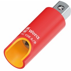 WERA 781 A/B VDE Adapter 1/4" - 3/8" 05024690001 4013288236524