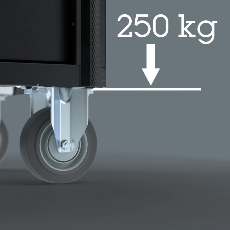 WERA 9701 Toolrebel Gereedschapswagen Stainless XXL 1 150131 4013288237378