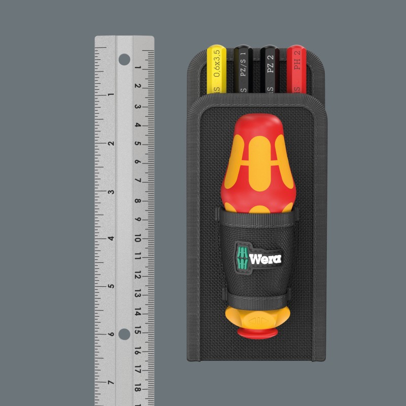 WERA VDE Kraftform Kompakt GO RA 1, 5 delig 05006620001 4013288238641