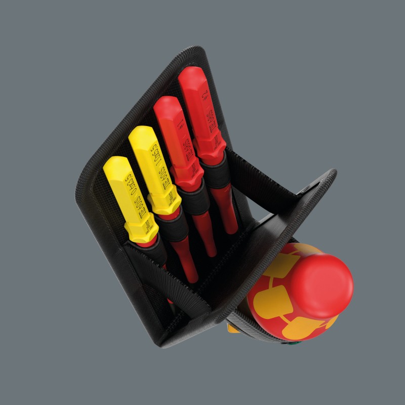 WERA VDE Kraftform Kompakt GO RA 3, 5 delig 05006622001 4013288238665
