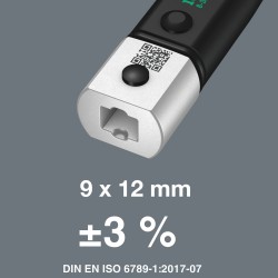 WERA 9558 Draaimomentsleutelset voor buisverbindingen 05136062001 4013288238740