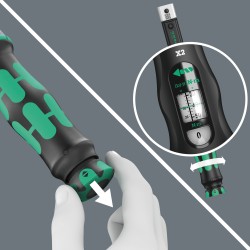 WERA 9558 Draaimomentsleutelset voor buisverbindingen 05136062001 4013288238740