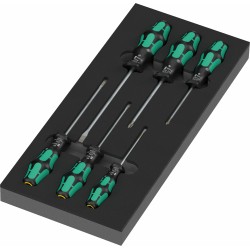 WERA 9717 Inlay met Kraftform Serie 300 schroevendraaiers Set 1 05150127001 4013288238429