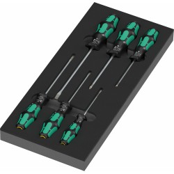 WERA 9718 Inlay met Kraftform Serie 300 schroevendraaiers Set 2 05150128001 4013288238498