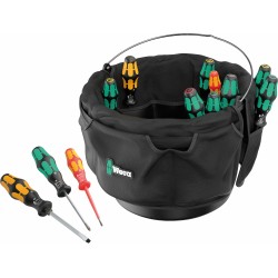 WERA 9559 Stoffen emmerinzet met schroevendraaierset 1 05105110001 4013288238405
