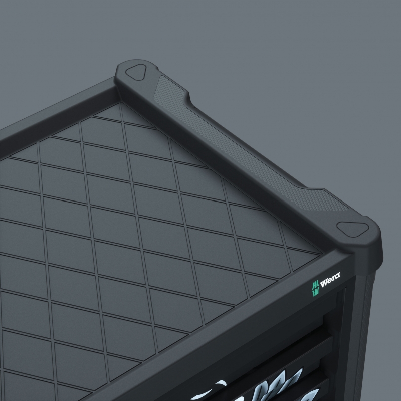 WERA 9800 Toolrebel Gereedschapswagen zonder gereedschap 05305851001 4013288234704