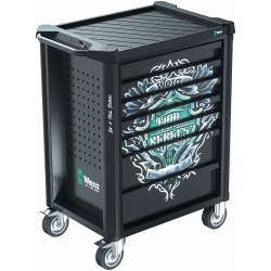 WERA 9800 Toolrebel Gereedschapswagen zonder gereedschap 05305851001 4013288234704
