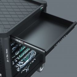 WERA 9800 Toolrebel Gereedschapswagen zonder gereedschap 05305851001 4013288234704