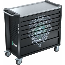 WERA 9801 Toolrebel Gereedschapswagen Stainless XXL zonder gereedschap