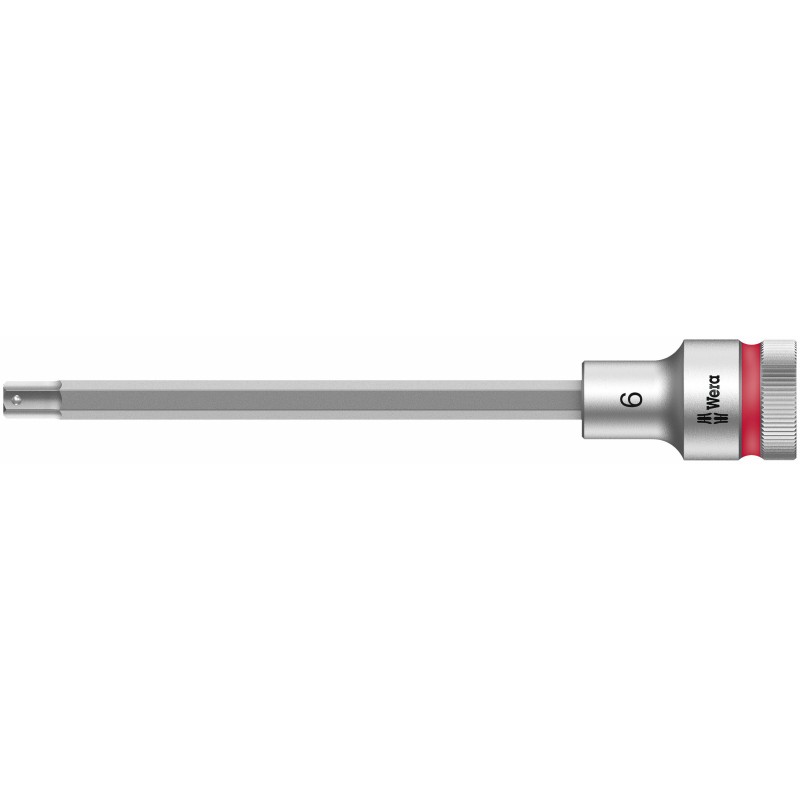 WERA 8740 C HF Inbus Bitdop 4.0 x 140.0 mm - 1/2"-aandrijving met vasthoudfunctie 05003840001 4013288183484