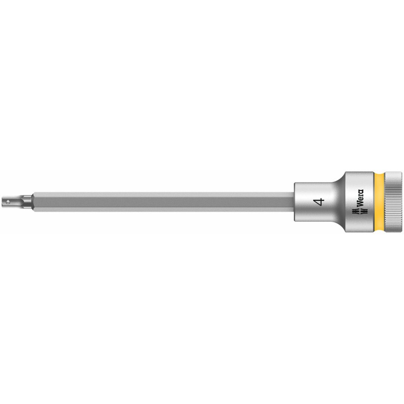 WERA 8740 C HF Inbus Bitdop 10.0 x 140.0 mm - 1/2"-aandrijving met vasthoudfunctie 05003845001 4013288183538