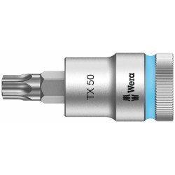 WERA 8767 B HF TORX® Bitdop TX 30 x 60 mm - 1/2"-aandrijving met vasthoudfunctie 05003833001 4013288183347