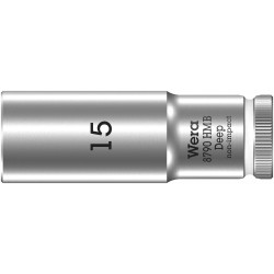 WERA 8790 HMB Lange Dop 15.0 x 64 mm - 3/8"-aandrijving 05004537001 4013288210452