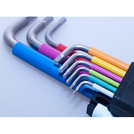 WERA Inbussleutelset RVS 3950 SPKL/9 SM Multicolour WERA Inbussleutelset RVS 3950 SPKL/9 SM Multicolour