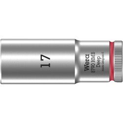 WERA 8790 HMB Lange Dop 17.0 x 64 mm - 3/8"-aandrijving 05004539001 4013288210470