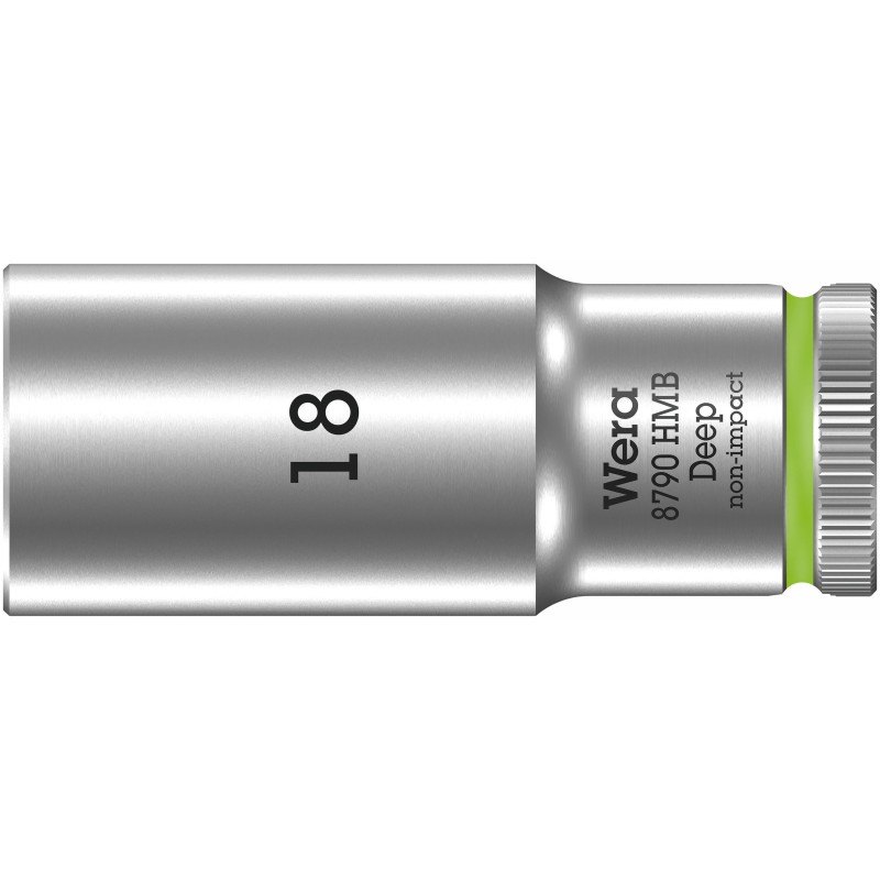 WERA 8790 HMB Lange Dop 20.0 x 64 mm - 3/8"-aandrijving 05004542001 4013288210500