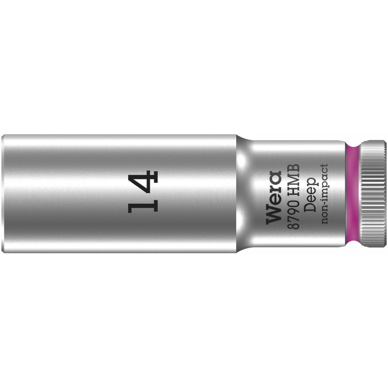 WERA 8790 HMB Lange Dop 20.0 x 64 mm - 3/8"-aandrijving 05004542001 4013288210500