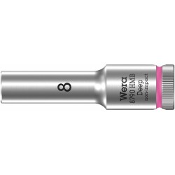 WERA 8790 HMB Lange Dop 20.0 x 64 mm - 3/8"-aandrijving 05004542001 4013288210500