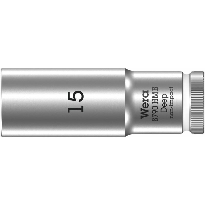 WERA 8790 HMB Lange Dop 21.0 x 64 mm - 3/8"-aandrijving 05004543001 4013288210517