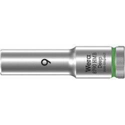 WERA 8790 HMB Lange Dop 21.0 x 64 mm - 3/8"-aandrijving 05004543001 4013288210517