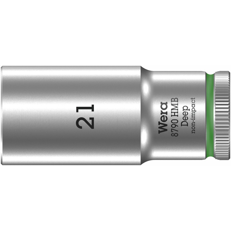 WERA 8790 HMB Lange Dop 22.0 x 64 mm - 3/8"-aandrijving 05004544001 4013288210524