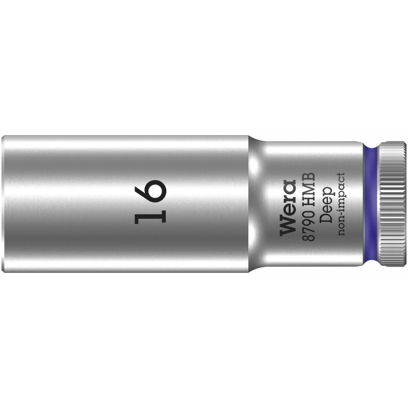WERA 8790 HMB Lange Dop 22.0 x 64 mm - 3/8"-aandrijving 05004544001 4013288210524