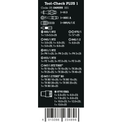 WERA Tool-Check PLUS 1-Vernieuwde versie 2025. (05 049055 001) kopen | WERA origineel direct uit voorraad