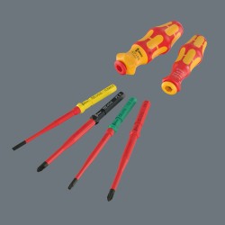 WERA/KNIPEX Kraftform Kompakt VDE 17 Extra Slim 2 Toolfinder 05006610001 401328834131