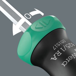 WERA Kraftform Kompakt 27 RA 1 Ratelhandgreep, 1/4", 7-delig 05051517001 4013288233974