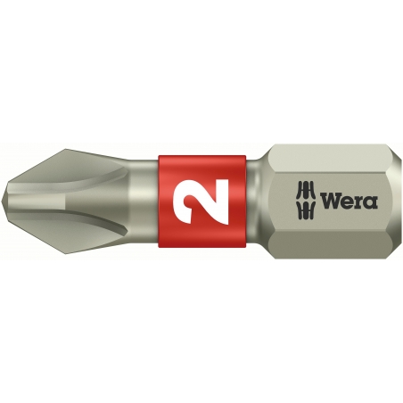WERA Philips PH 2 IMPAKTOR 851/1 IMP DC / PH 2 X 25 Kruis-bit WERA Philips PH 2 IMPAKTOR 851/1 IMP DC / PH 2 X 25 Kruis-bit