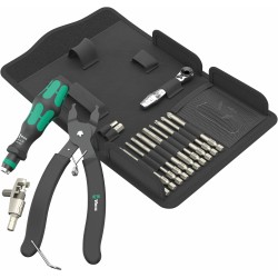 WERA 9532 Bicycle Kettingpons werkplaatsset, 20-delig 05136042001 4013288229571