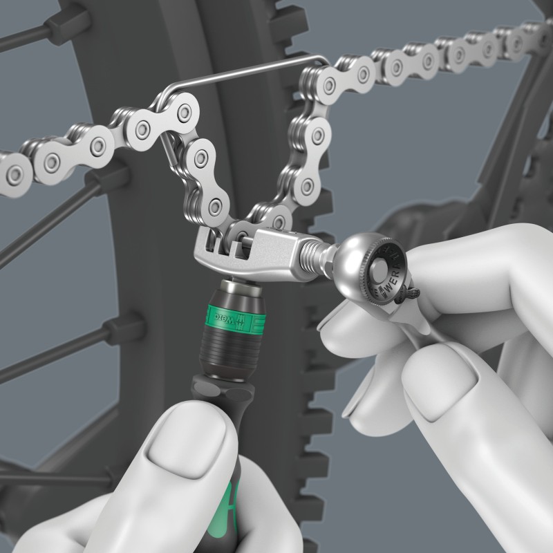 WERA 9532 Bicycle Kettingpons werkplaatsset, 20-delig 05136042001 4013288229571