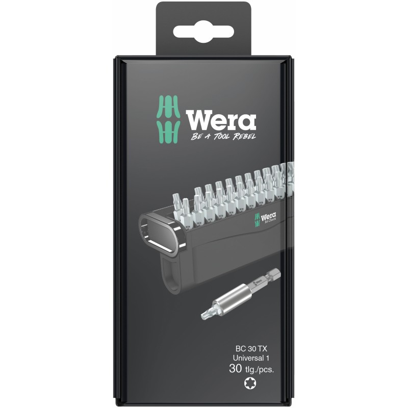 WERA Bit-Check BC 30 TORX® Universal 1 05057900001 4013288229618