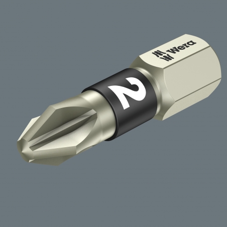 WERA Philips PH 2 IMPAKTOR 851/1 IMP DC / PH 2 X 25 Kruis-bit WERA Philips PH 2 IMPAKTOR 851/1 IMP DC / PH 2 X 25 Kruis-bit