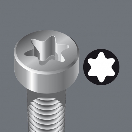 WERA Inbus 6 mm RVS WERA Inbus 6 mm RVS